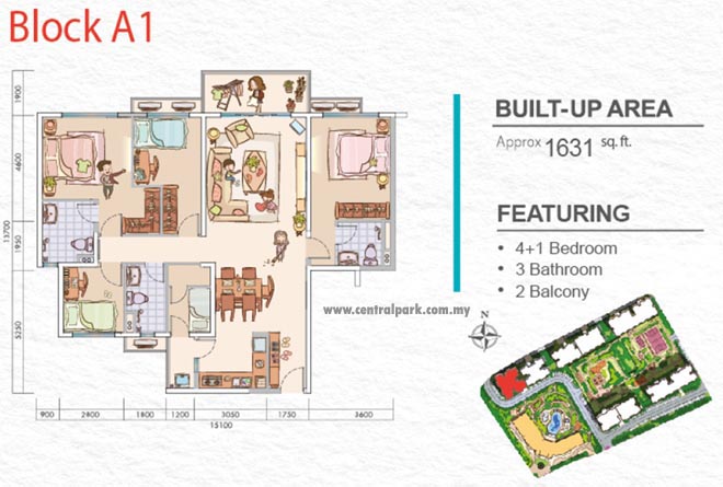 Affordable Apartment for Sale, Central Park @ Damansara Aliff, Johor Bahru. For full details, please visit us at www.CentralPark.com.my